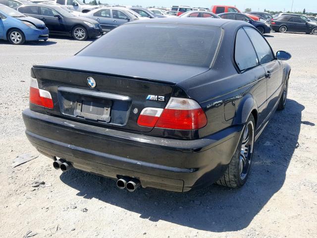 WBSBL93482JR13369 - 2002 BMW M3 BLACK photo 4