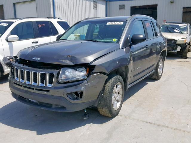 1C4NJCBA1FD313781 - 2015 JEEP COMPASS SP გრაფიტი ფოტო 2
