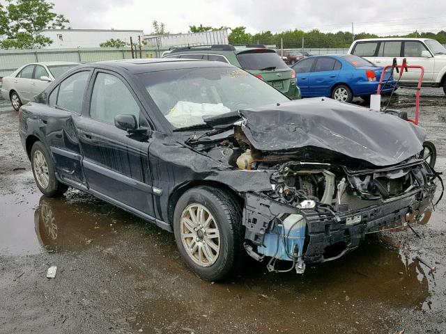 YV1RS64A742417370 - 2004 VOLVO S60 BLACK photo 1