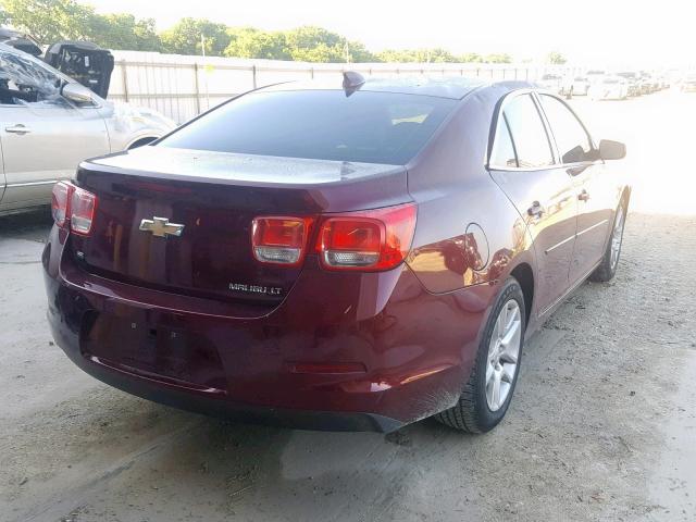 1G11C5SL0FF276502 - 2015 CHEVROLET MALIBU 1LT MAROON photo 4