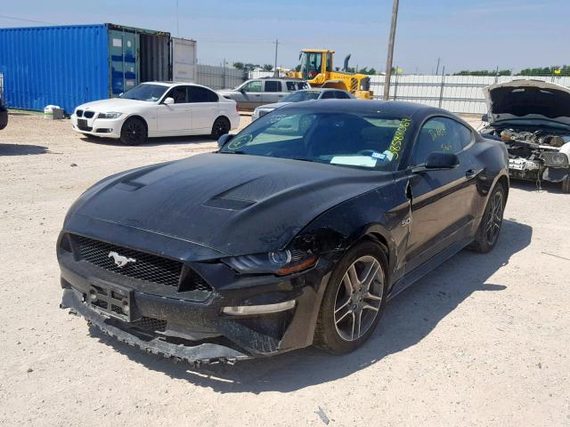 1FA6P8CF9J5133886 - 2018 FORD MUSTANG GT BLACK photo 2