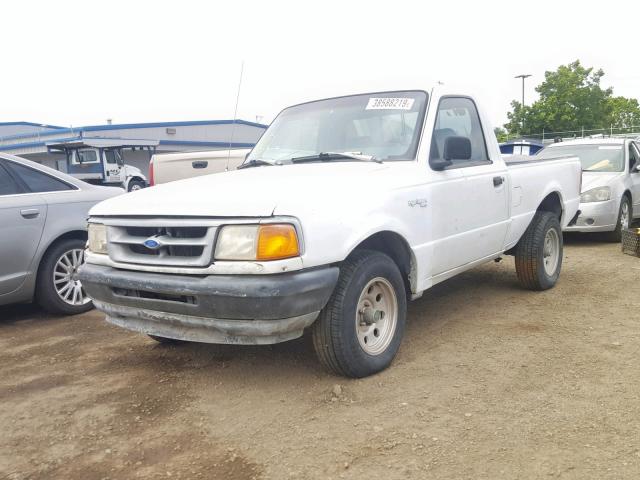 1FTCR10U5PTA08020 - 1993 FORD RANGER WHITE photo 2