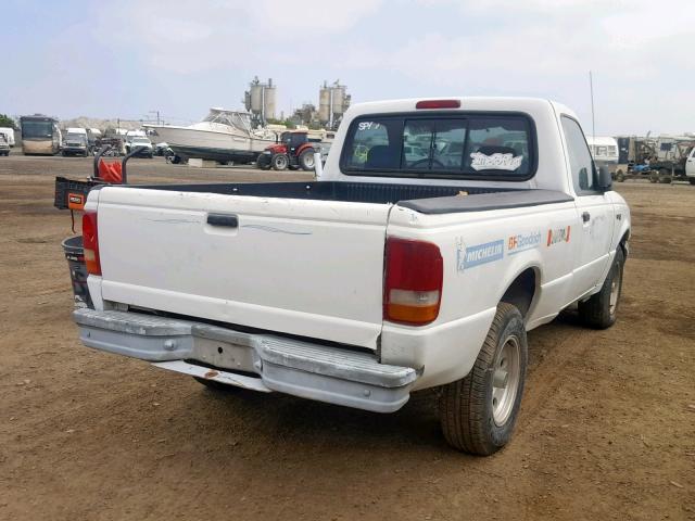 1FTCR10U5PTA08020 - 1993 FORD RANGER WHITE photo 4