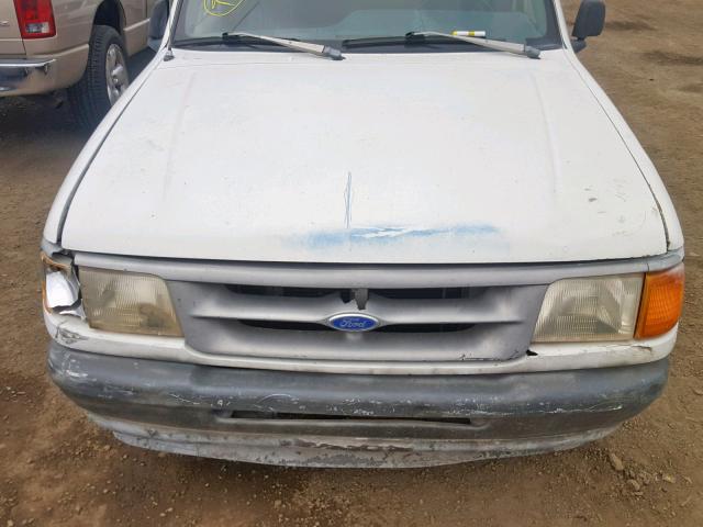 1FTCR10U5PTA08020 - 1993 FORD RANGER WHITE photo 9