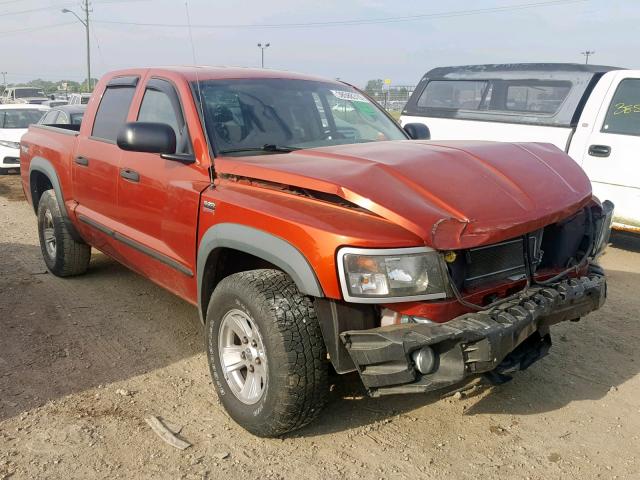 1D7HW78P59S790883 - 2009 DODGE DAKOTA TRX ORANGE photo 1