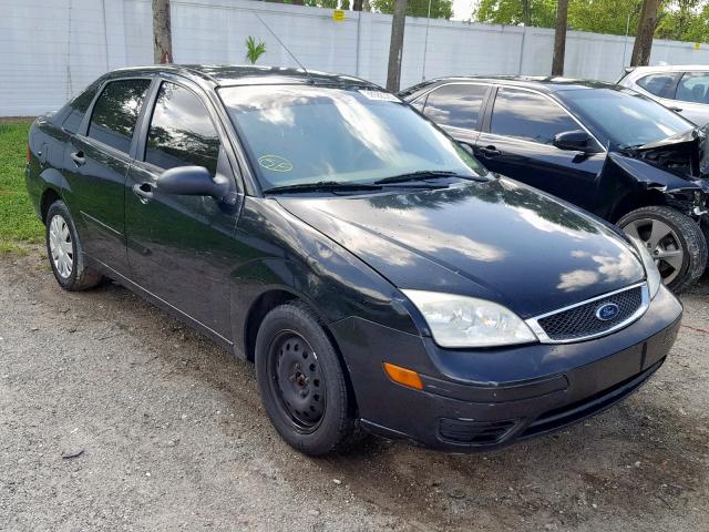 1FAFP34N45W294882 - 2005 FORD FOCUS ZX4 BLACK photo 1