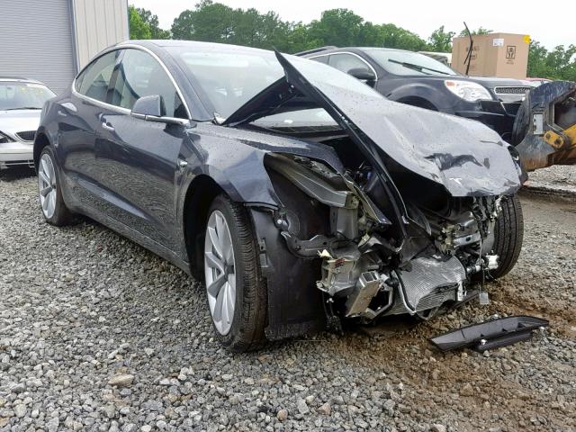 5YJ3E1EB0JF116820 - 2018 TESLA MODEL 3 GRAY photo 1