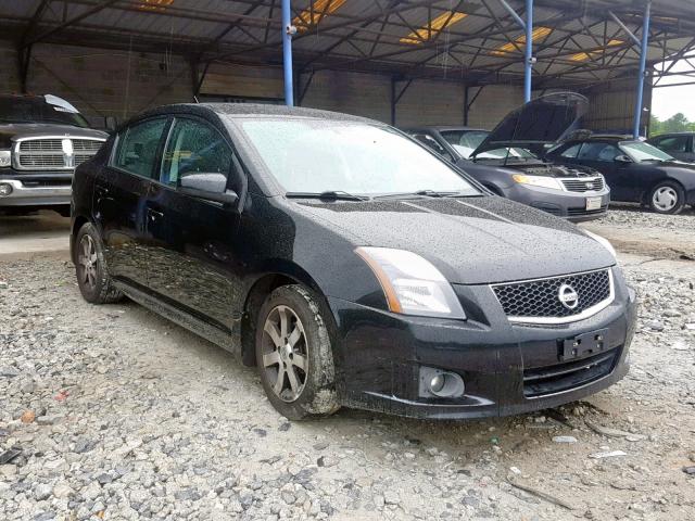 3N1AB6AP7CL747022 - 2012 NISSAN SENTRA 2.0 BLACK photo 1