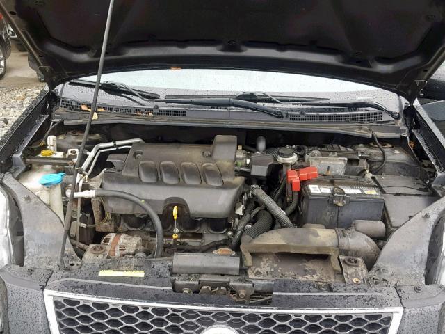 3N1AB6AP7CL747022 - 2012 NISSAN SENTRA 2.0 BLACK photo 7