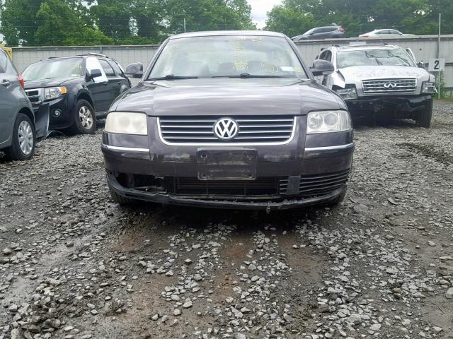 WVWMD63B34E276915 - 2004 VOLKSWAGEN PASSAT GL MAROON photo 9