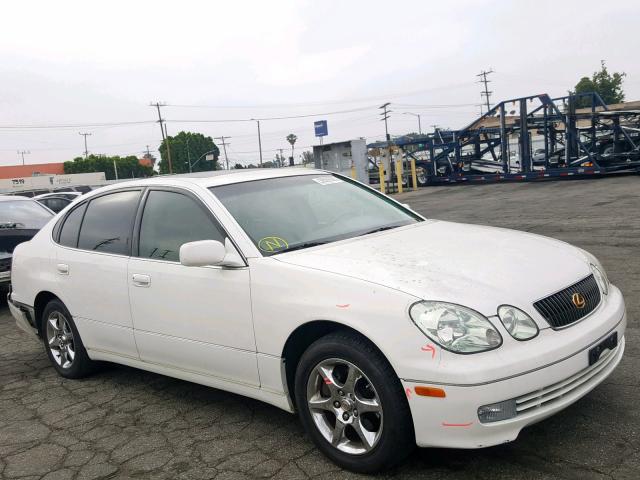 JT8BD69S840196360 - 2004 LEXUS GS 300 WHITE photo 1