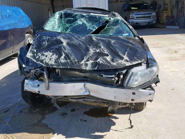 2HGFB2F95EH523511 - 2014 HONDA CIVIC EXL BROWN photo 9