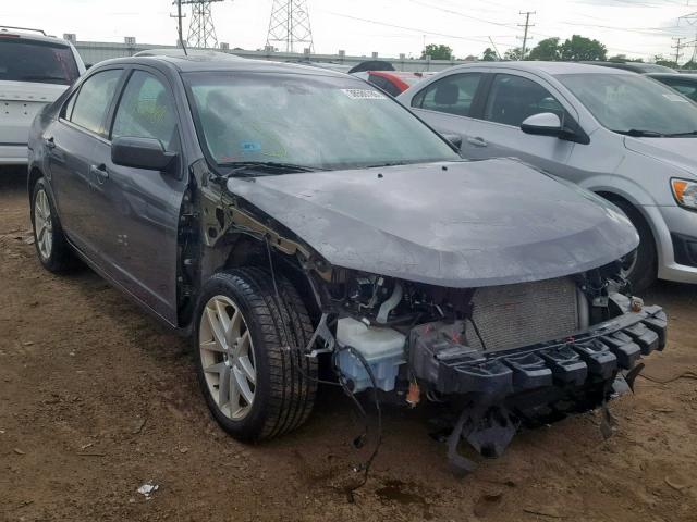 3FAHP0JA6CR413492 - 2012 FORD FUSION SEL GRAY photo 1