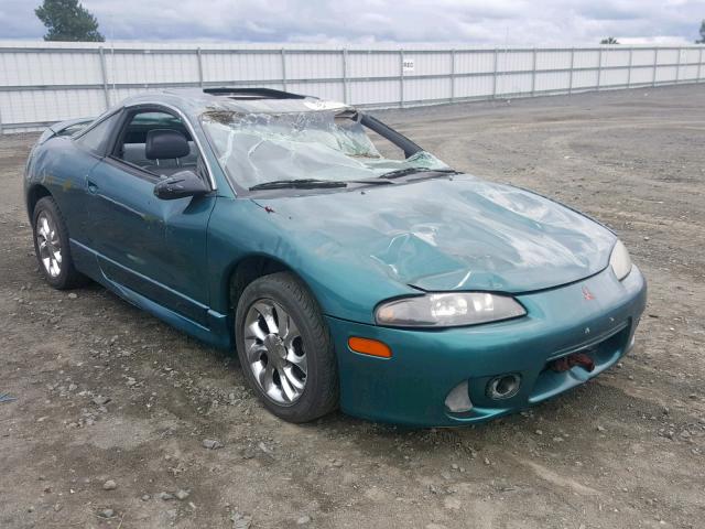 4A3AK44Y5WE034112 - 1998 MITSUBISHI ECLIPSE GS GREEN photo 1