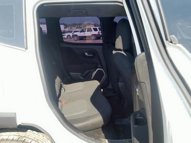 ZACCJBAH0FPB61958 - 2015 JEEP RENEGADE S WHITE photo 6
