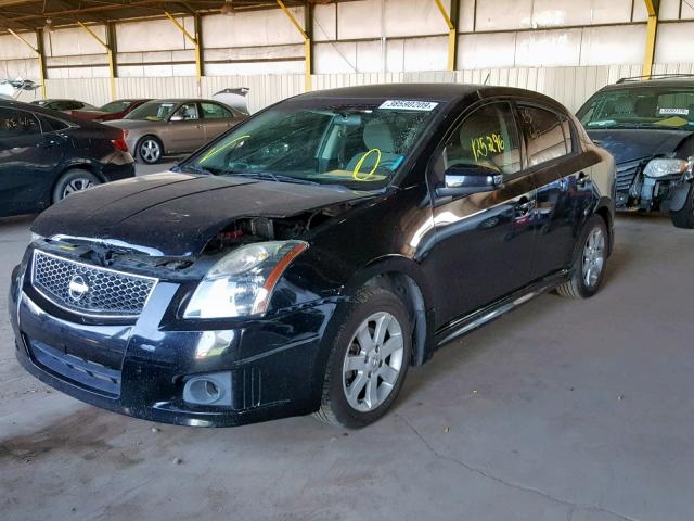 3N1AB6AP7AL698319 - 2010 NISSAN SENTRA 2.0 BLACK photo 2