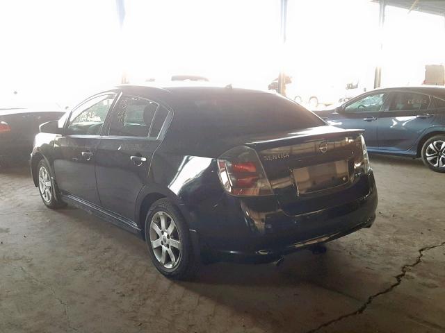 3N1AB6AP7AL698319 - 2010 NISSAN SENTRA 2.0 BLACK photo 3