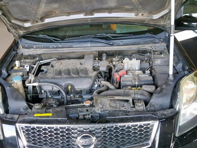 3N1AB6AP7AL698319 - 2010 NISSAN SENTRA 2.0 BLACK photo 7