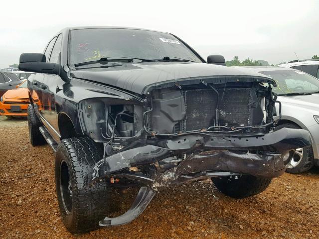 3D7KS29A68G195562 - 2008 DODGE RAM 2500 BLACK photo 1