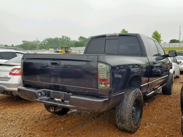 3D7KS29A68G195562 - 2008 DODGE RAM 2500 BLACK photo 4