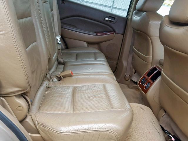 2HNYD18964H510591 - 2004 ACURA MDX TOURIN TAN photo 6