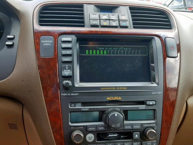 2HNYD18964H510591 - 2004 ACURA MDX TOURIN TAN photo 9