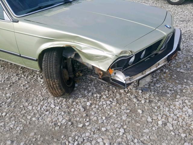 5515357 - 1977 BMW 630 CSI GREEN photo 9