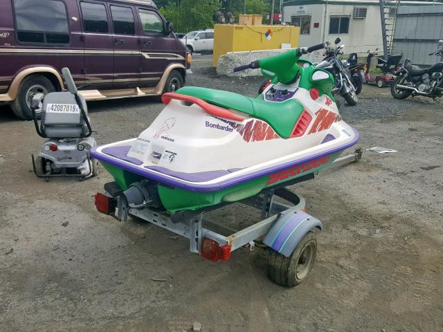 ZZN57291D494 - 1994 BOMBARDIER JETSKI PURPLE photo 4