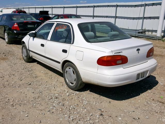 1Y1SK5286XZ441572 - 1999 CHEVROLET GEO PRIZM 白色 照片 3