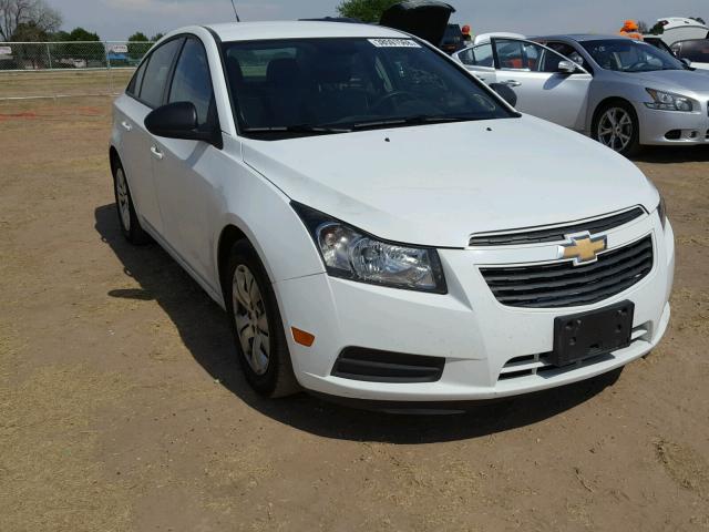 1G1PA5SH3E7182828 - 2014 CHEVROLET CRUZE LS WHITE photo 1