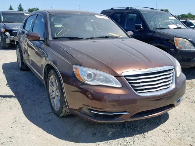 1C3CCBBB3DN676907 - 2013 CHRYSLER 200 TOURIN MAROON photo 1