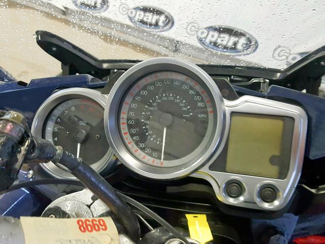 JYARP15E76A000301 - 2006 YAMAHA FJR1300 BLUE photo 8