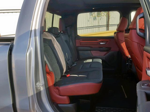 1C6SRFLT1KN534130 - 2019 RAM 1500 REBEL ვერცხლისფერი ფოტო 6