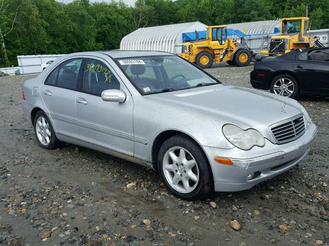 WDBRF84J43F413403 - 2003 MERCEDES-BENZ C 320 4MAT SILVER photo 1