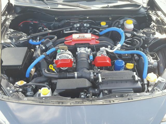 JF1ZNAA10D1723178 - 2013 TOYOTA SCION FR-S CHARCOAL photo 7