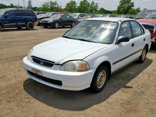 2HGEJ652XTH528260 - 1996 HONDA CIVIC DX WHITE photo 2