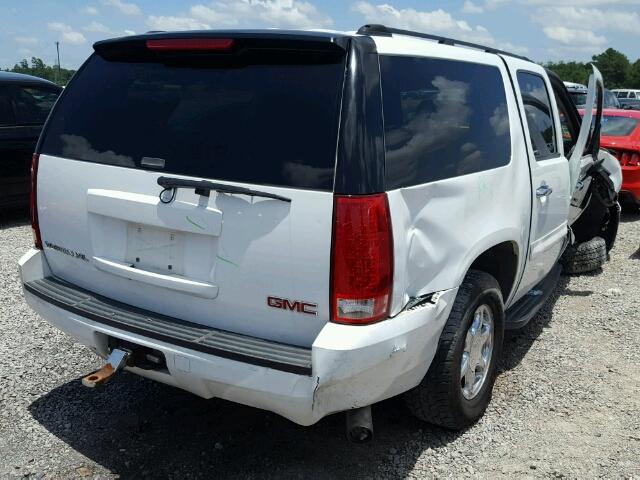 1GKFC16047J166822 - 2007 GMC YUKON XL C WHITE photo 4