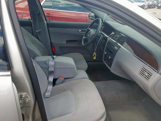 2G4WC582571198895 - 2007 BUICK LACROSSE C SILVER photo 5