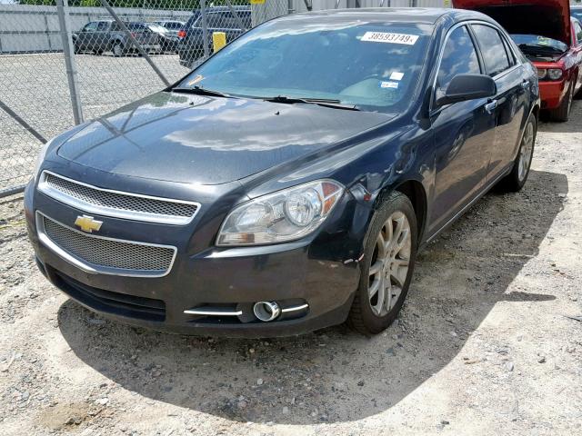 1G1ZE5EU6CF292832 - 2012 CHEVROLET MALIBU LTZ შავი ფოტო 2