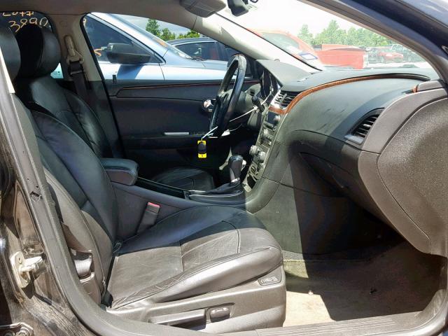 1G1ZE5EU6CF292832 - 2012 CHEVROLET MALIBU LTZ შავი ფოტო 5