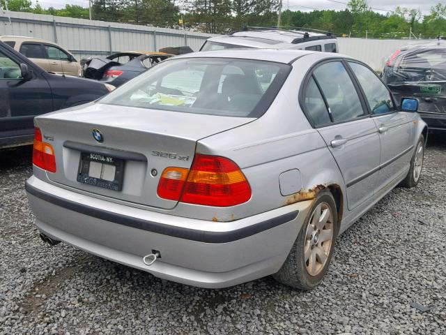 WBAEU33433PF60097 - 2003 BMW 325 XI SILVER photo 4