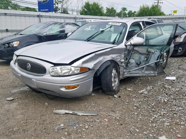 1G4HR54KX2U173730 - 2002 BUICK LESABRE LI SILVER photo 2