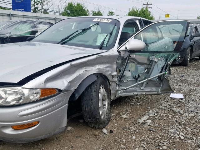 1G4HR54KX2U173730 - 2002 BUICK LESABRE LI SILVER photo 9