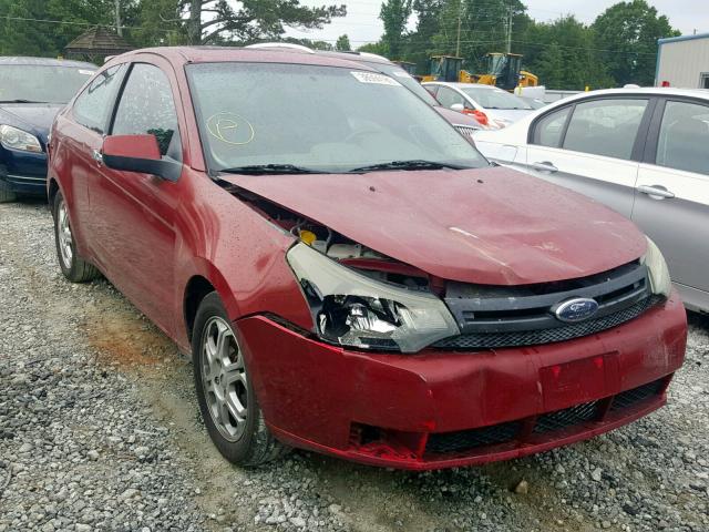 1FAHP33N69W149570 - 2009 FORD FOCUS SES RED photo 1