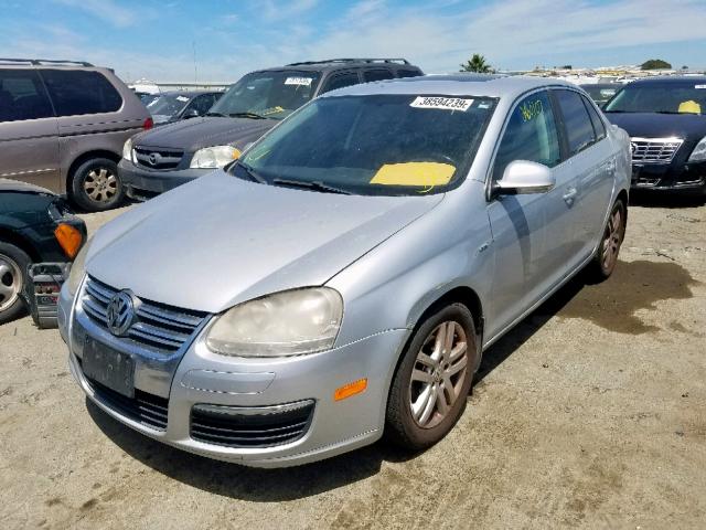 3VWCT81K46M851529 - 2006 VOLKSWAGEN JETTA TDI SILVER photo 2