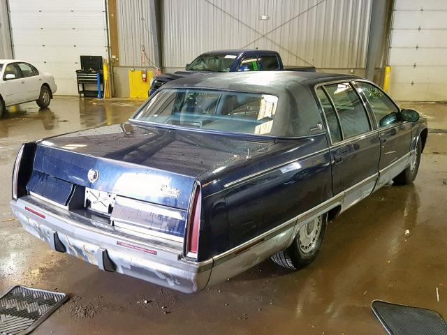 1G6DW52P3TR709581 - 1996 CADILLAC FLEETWOOD BLUE photo 4