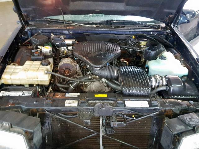 1G6DW52P3TR709581 - 1996 CADILLAC FLEETWOOD BLUE photo 7