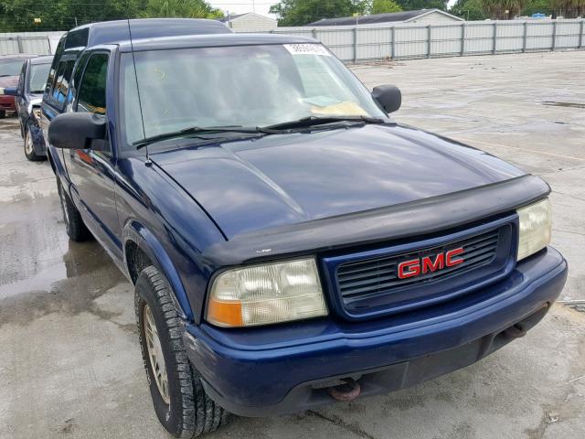 1GTDT19WX18231397 - 2001 GMC SONOMA BLUE photo 1