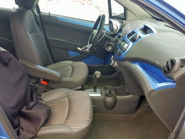 KL8CB6S96EC415392 - 2014 CHEVROLET SPARK LS BLUE photo 5