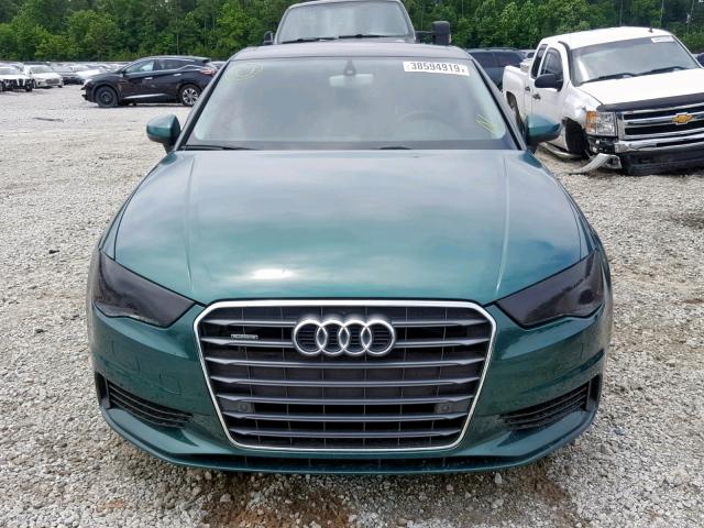 WAUB8GFF0G1031112 - 2016 AUDI A3 PREMIUM GREEN photo 9